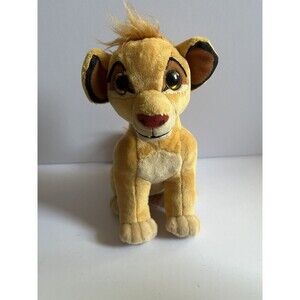 TY Sparkle Disney Lion King Simba Cub Plush Stuffed Animal 7" Tall